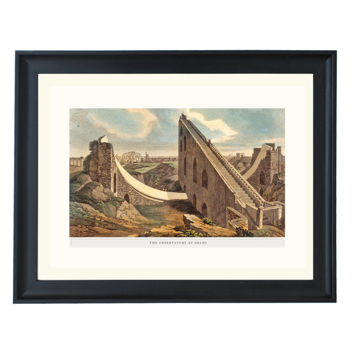 Jantar Mantar - The Observatory at Delhi Art Print