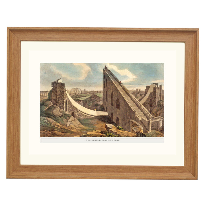 Jantar Mantar - The Observatory at Delhi Art Print