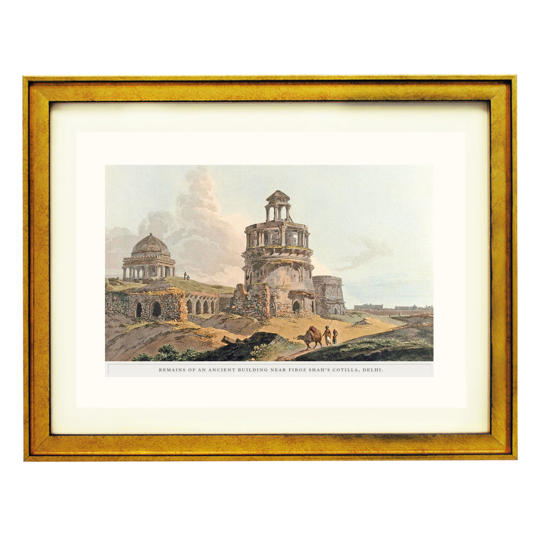 Ruins of the Kotla Firuz Shah Art Print