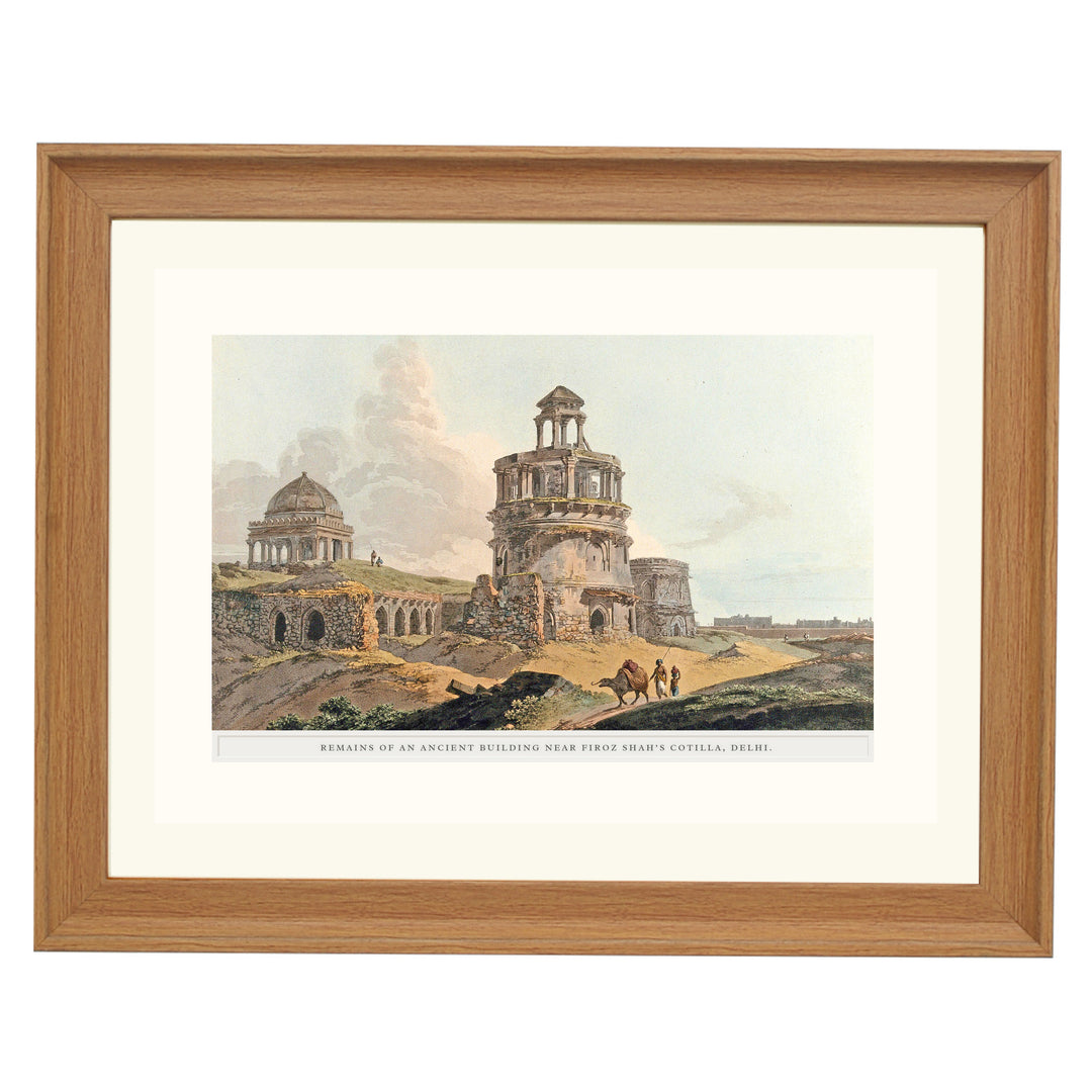 Ruins of the Kotla Firuz Shah Art Print