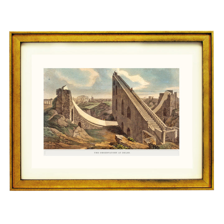 Jantar Mantar - The Observatory at Delhi Art Print