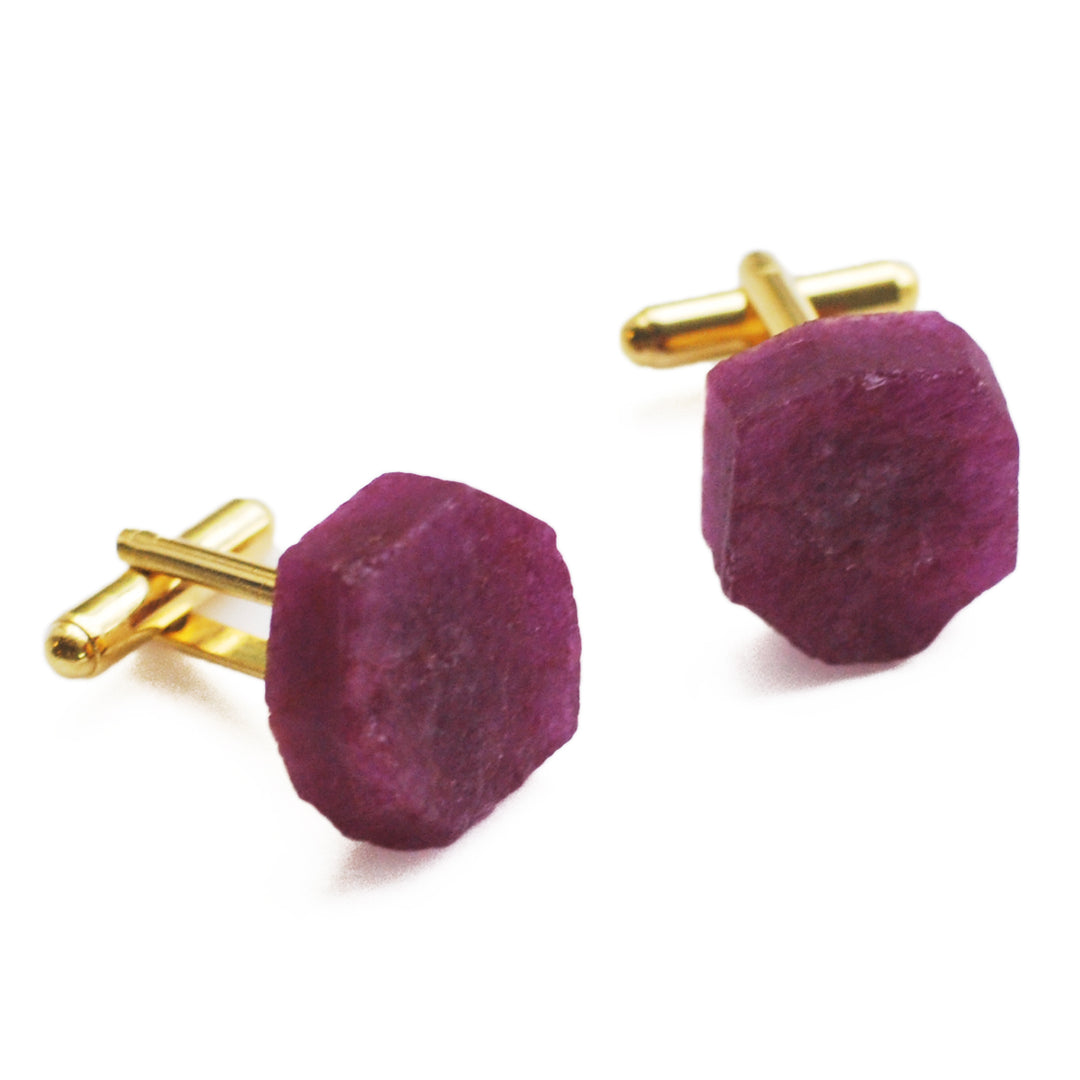 July Birthstone Cufflinks