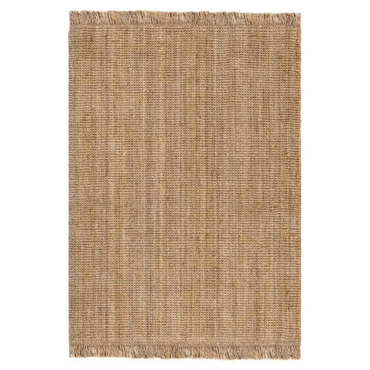 NATURAL SOLID JUTE HAND WOVEN DHURRIE