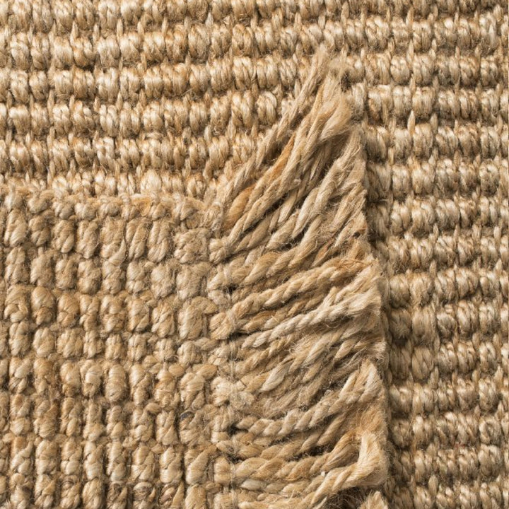 NATURAL SOLID JUTE HAND WOVEN DHURRIE