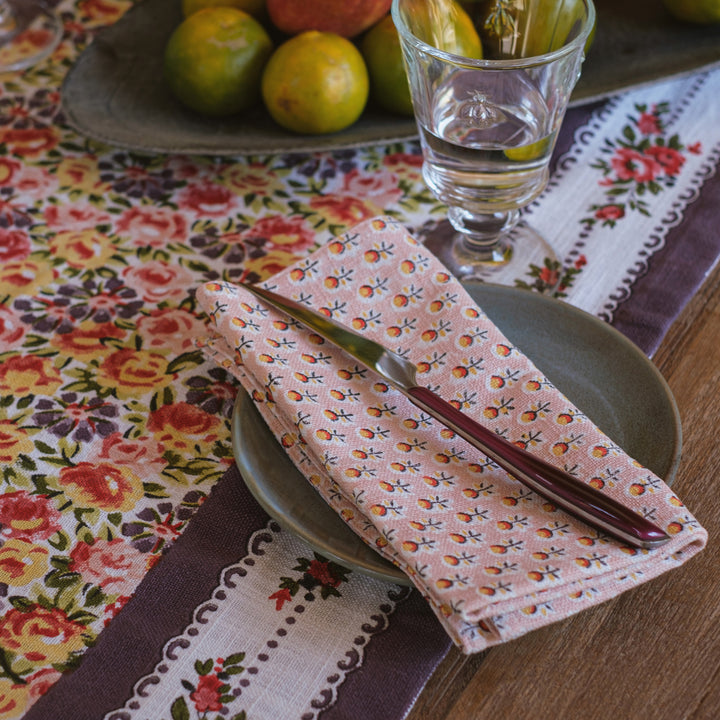 Kaly peach napkins