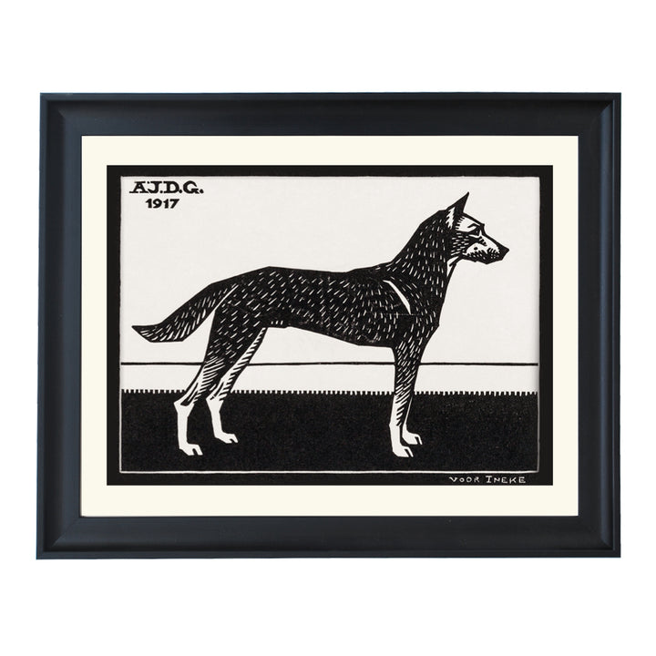 Dog By Julie De Graag ART PRINT