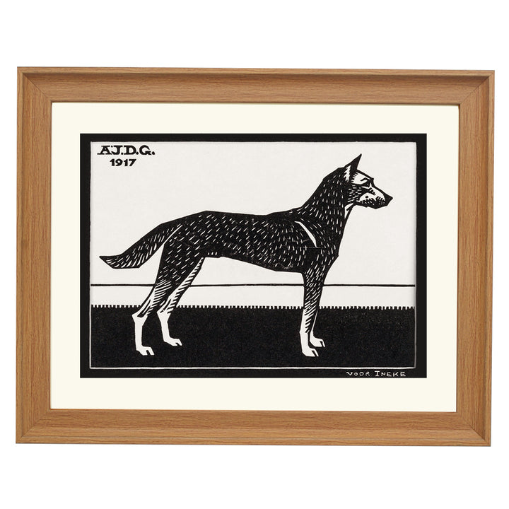 Dog By Julie De Graag ART PRINT