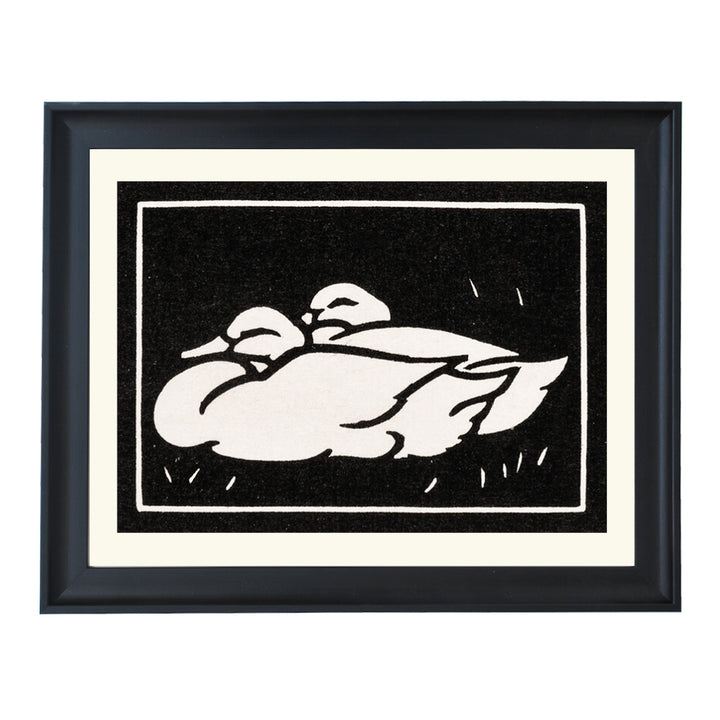 Two Ducks By Julie De Graag ART PRINT