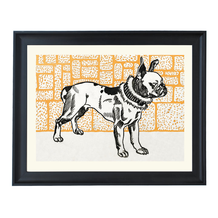 Pitbull Terrier By Moris Jung ART PRINT