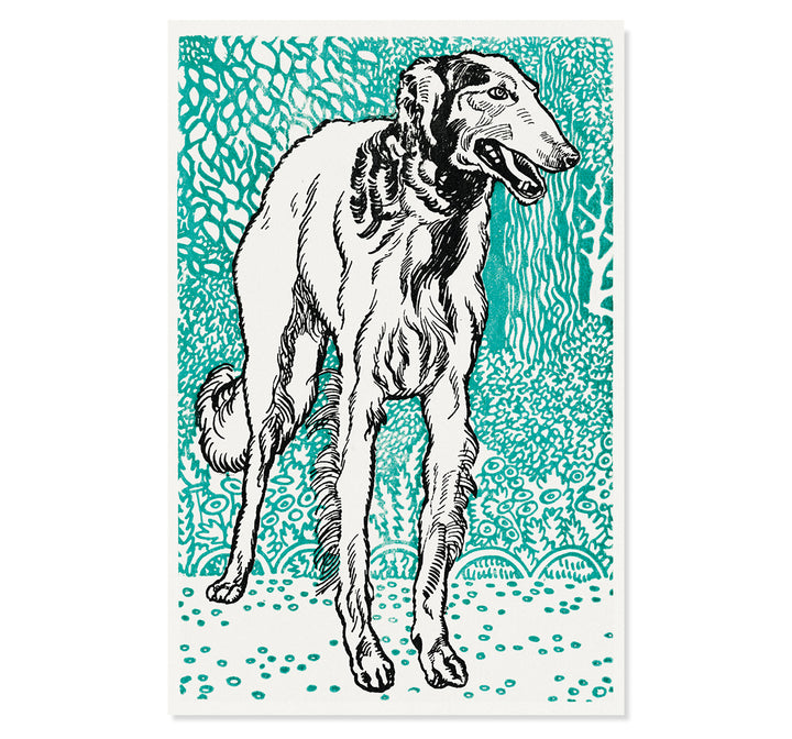 Greyhound By Moris Jung ART PRINT