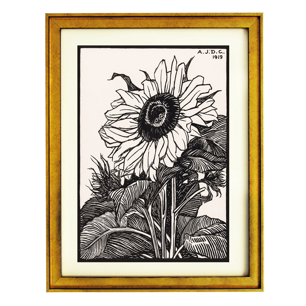 Sunflower By Julie De Graag ART PRINT