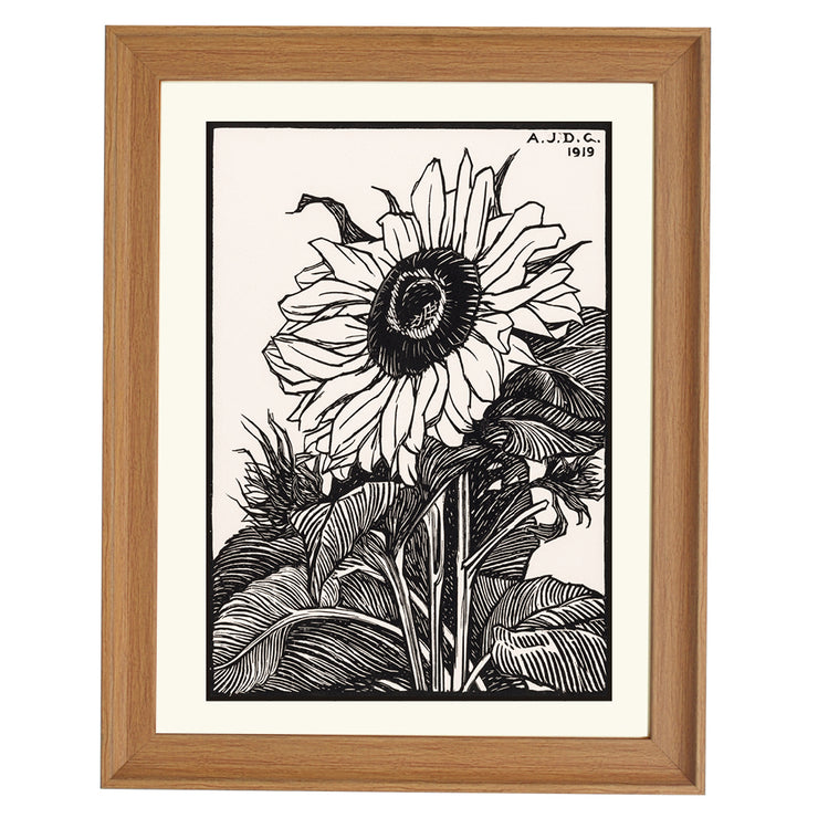 Sunflower By Julie De Graag ART PRINT