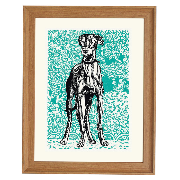 Greyhound By Moris Jung ART PRINT