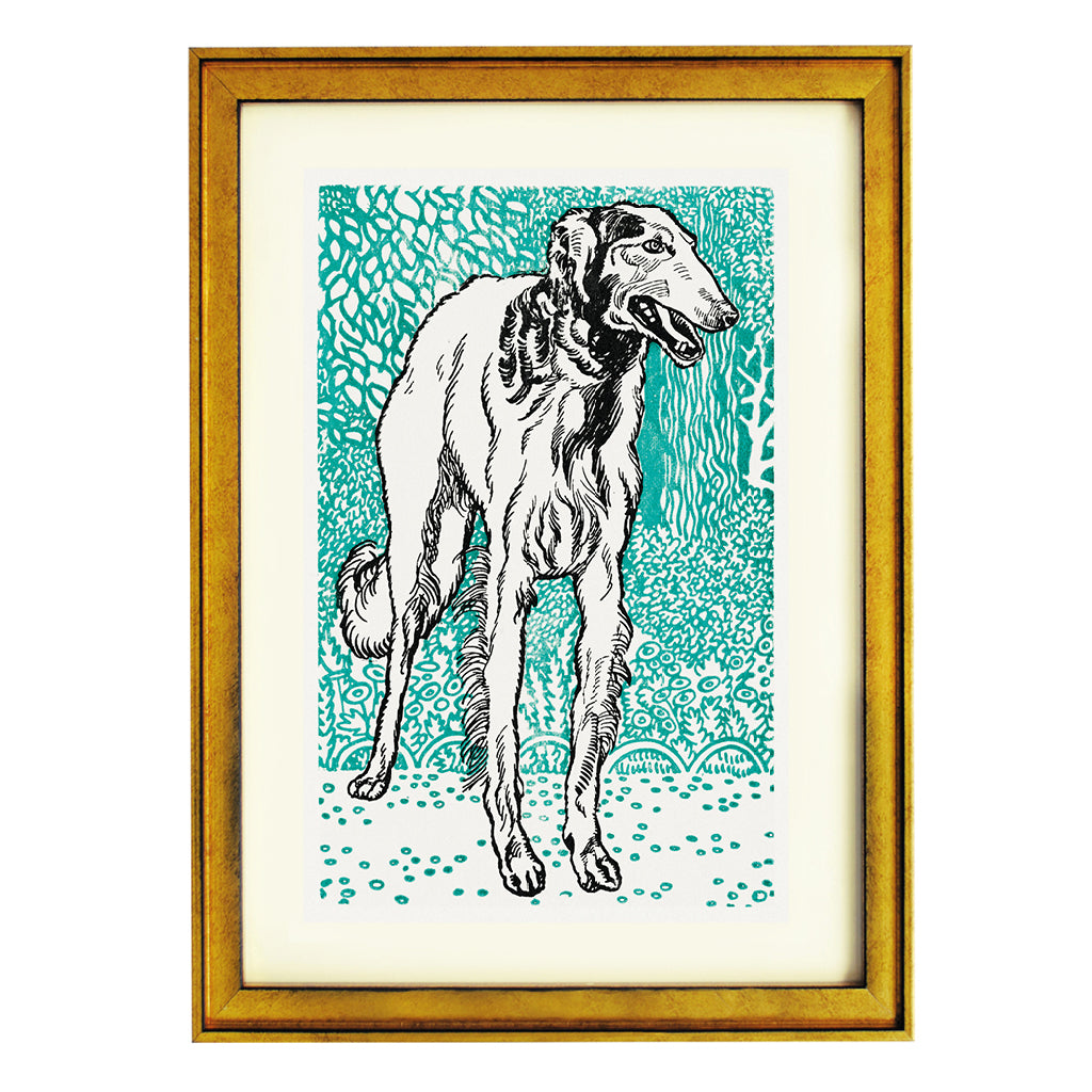 Greyhound By Moris Jung ART PRINT