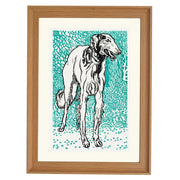 Greyhound By Moris Jung ART PRINT