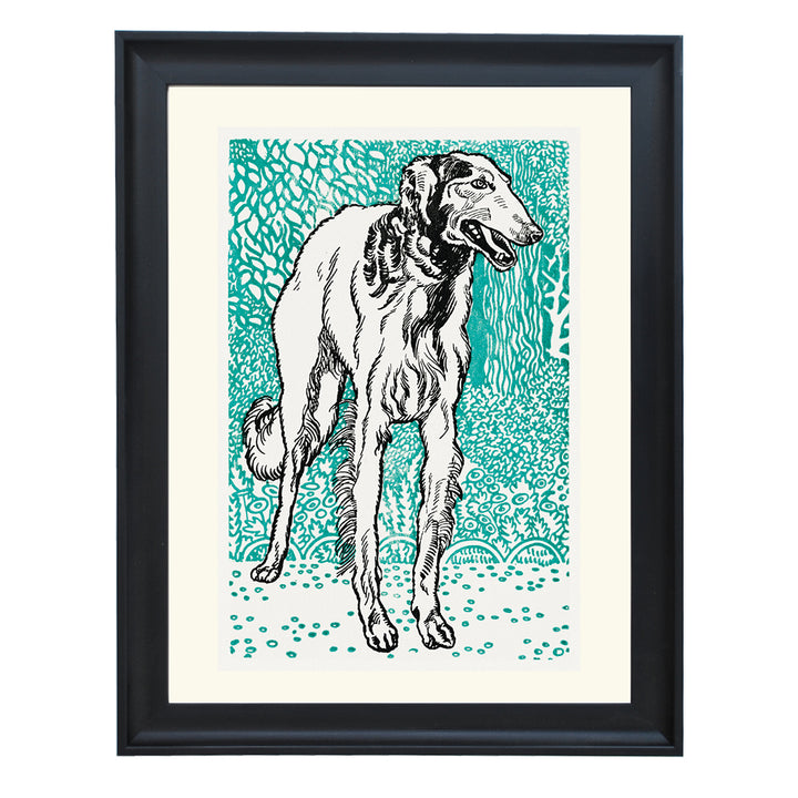 Greyhound By Moris Jung ART PRINT