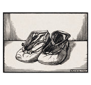 Pair of shoes By Julie De Graag ART PRINT