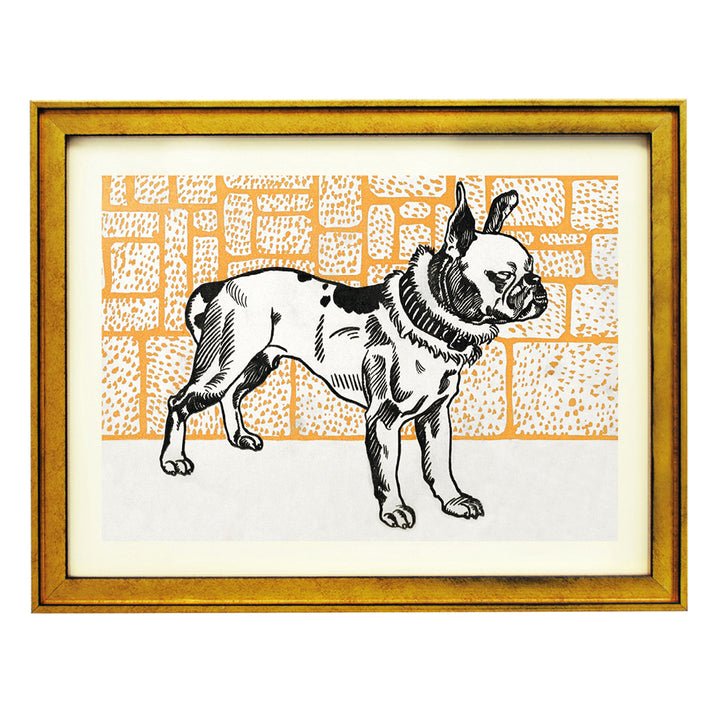 Pitbull Terrier By Moris Jung ART PRINT