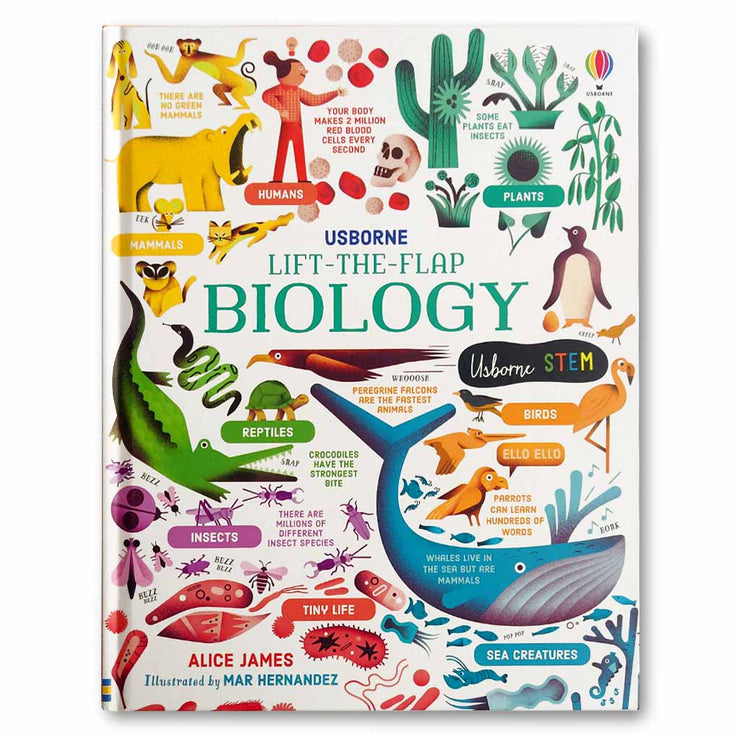 Lift-the-Flap Biology Book