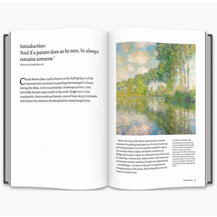 MONET'S TREES: PAINTINGS AND DRAWINGS BY CLAUDE  BOOK