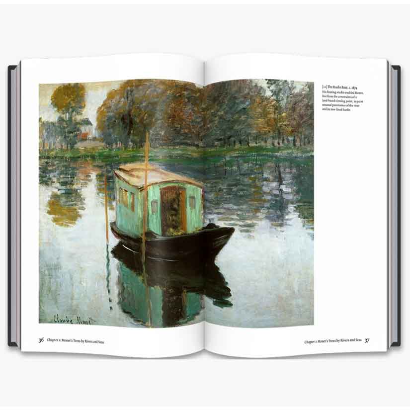 MONET'S TREES: PAINTINGS AND DRAWINGS BY CLAUDE  BOOK