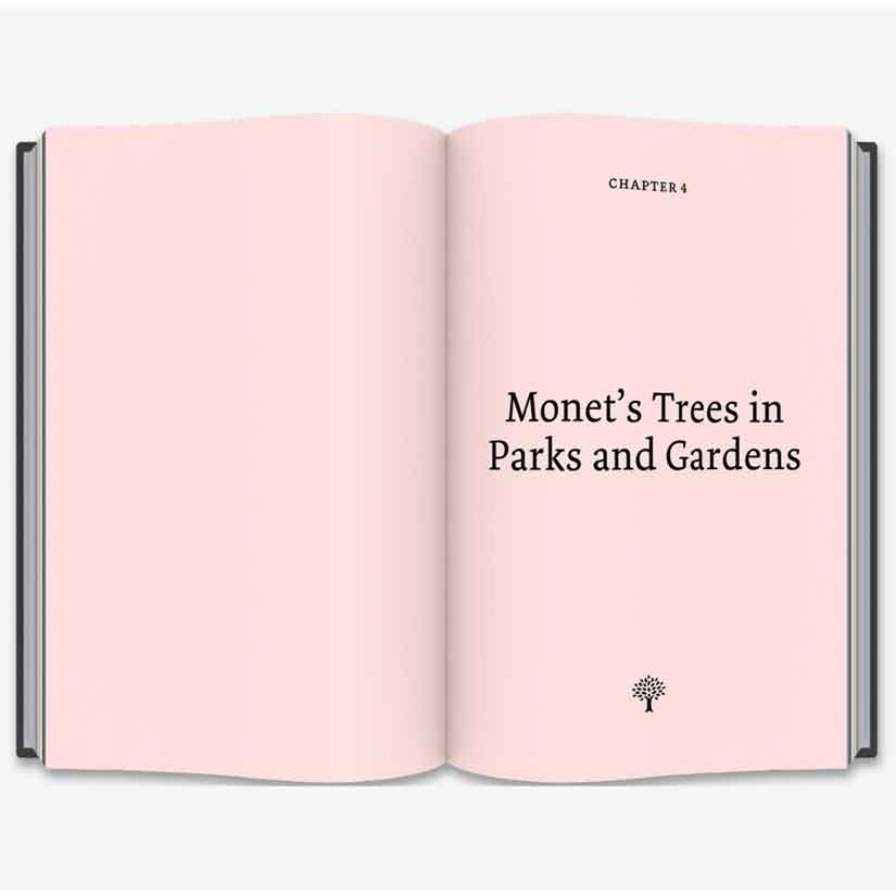 MONET'S TREES: PAINTINGS AND DRAWINGS BY CLAUDE  BOOK