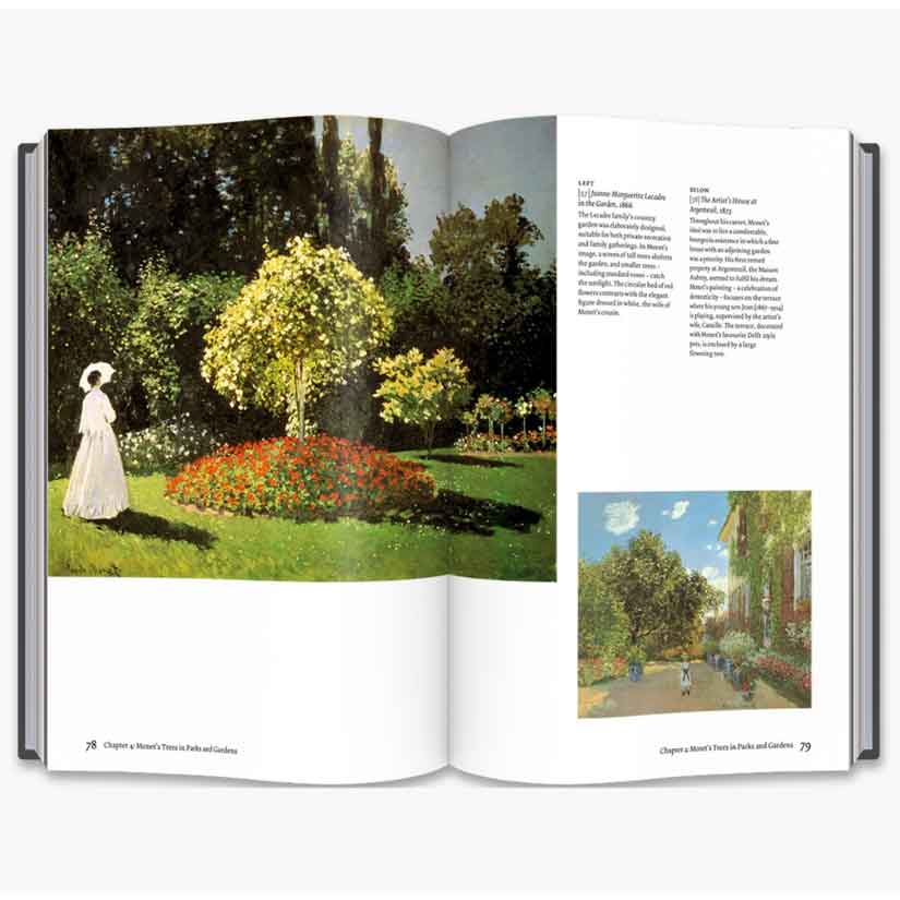 MONET'S TREES: PAINTINGS AND DRAWINGS BY CLAUDE  BOOK