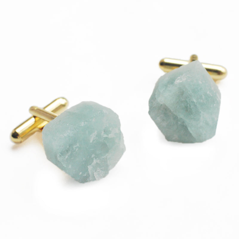 March Birthstone Cufflinks