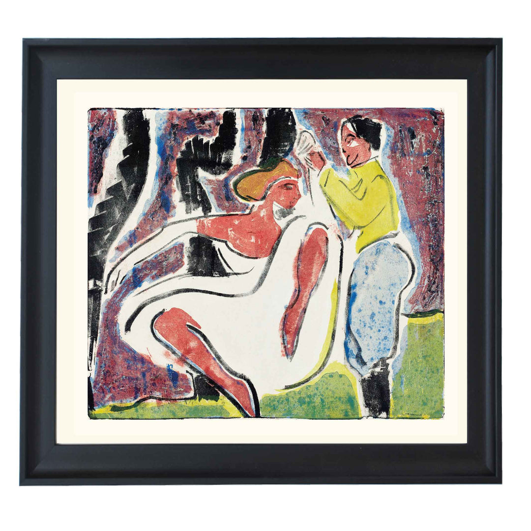 Russian Dancers by Ernst Ludwig Kirchner Art Print