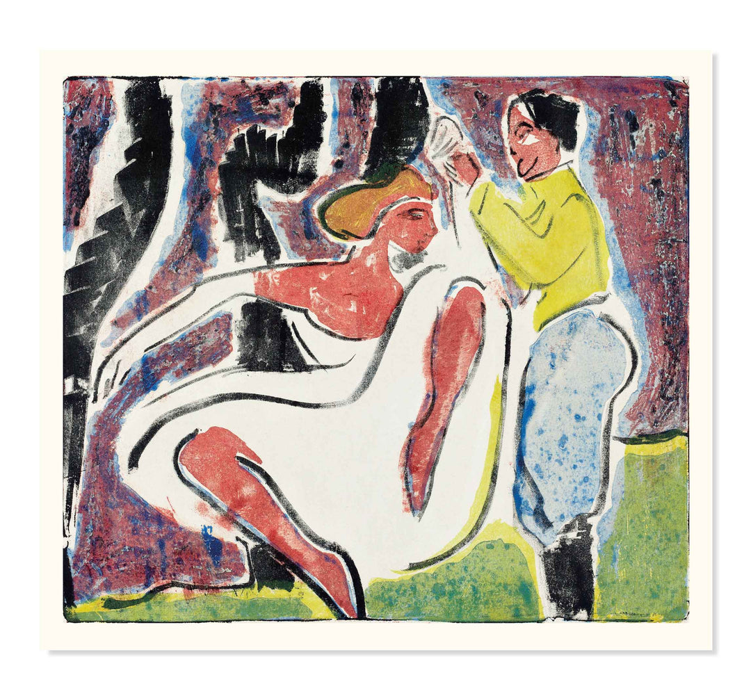 Russian Dancers by Ernst Ludwig Kirchner Art Print