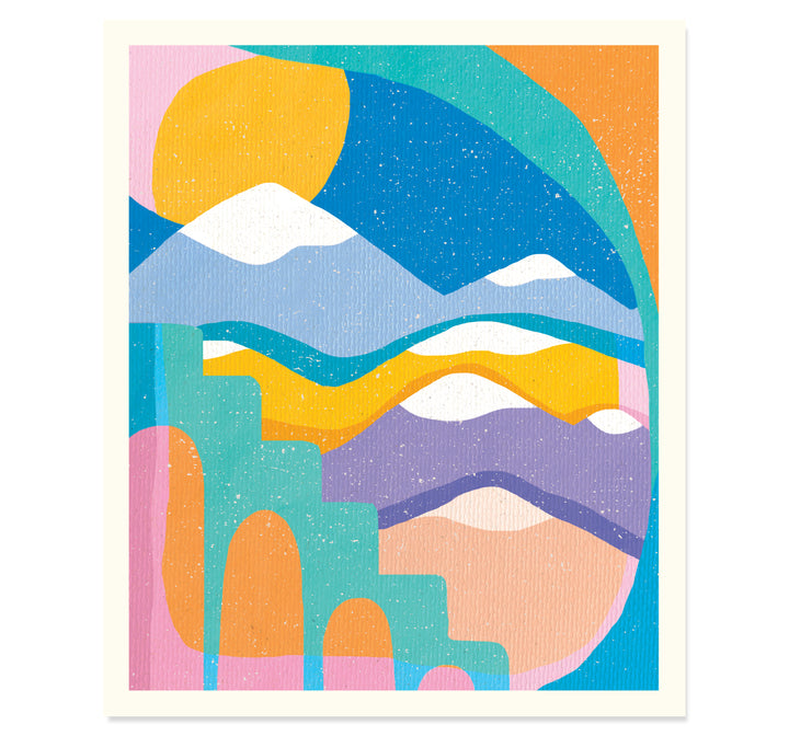 The Hike Art Print