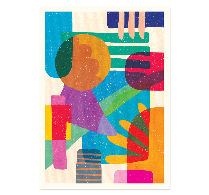 Shapes and Dreams Art Print