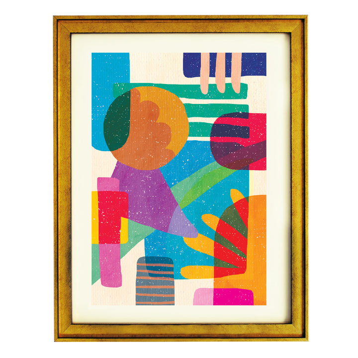 Shapes and Dreams Art Print