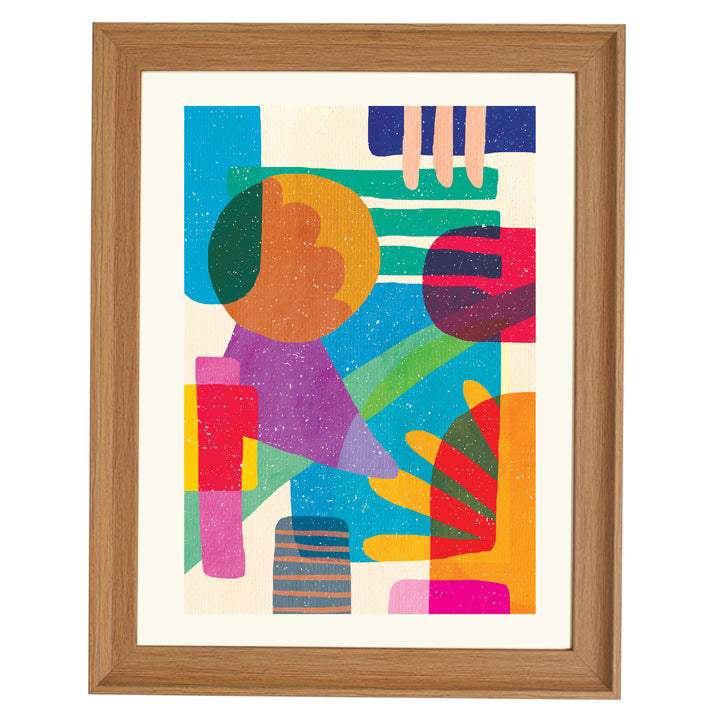 Shapes and Dreams Art Print