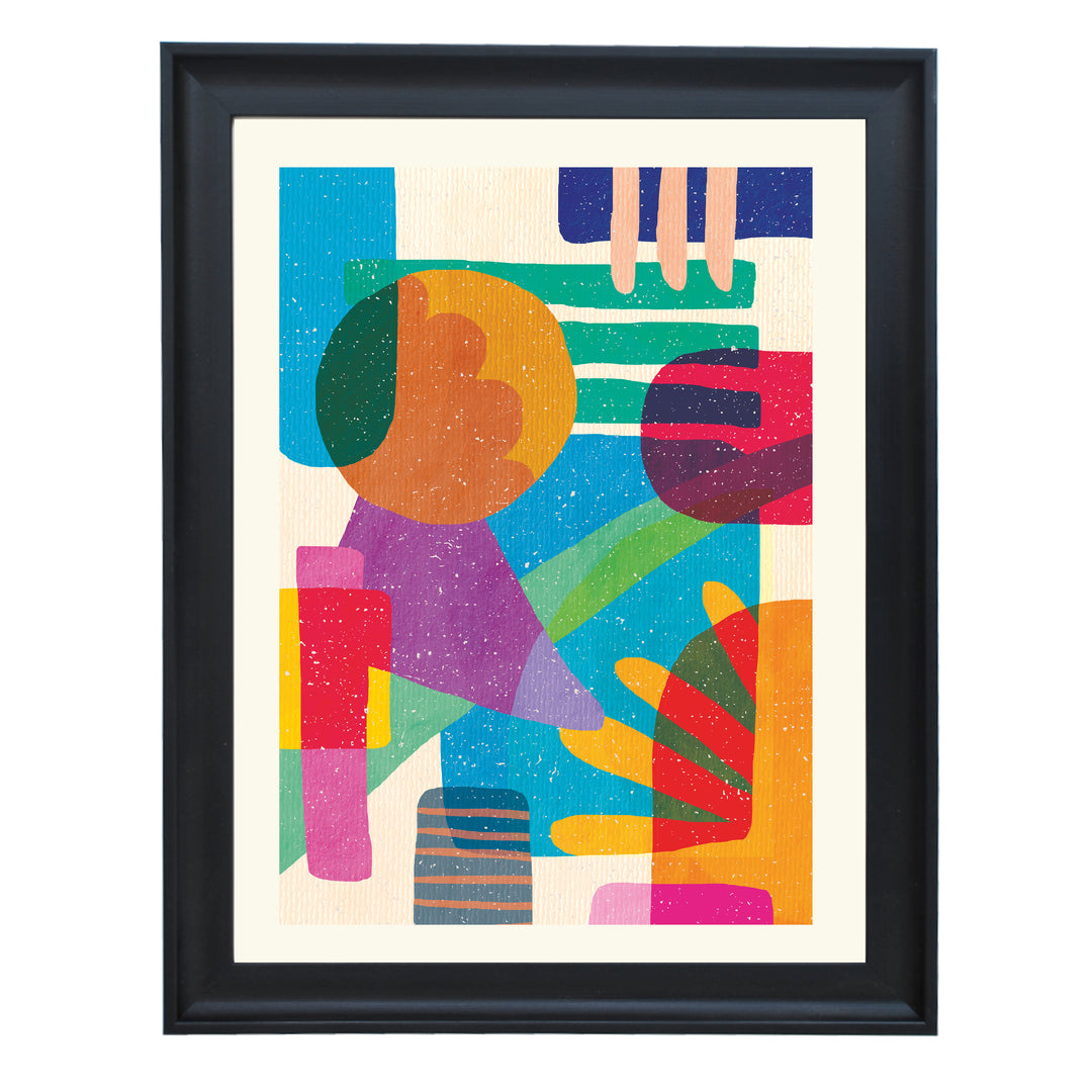 Shapes and Dreams Art Print