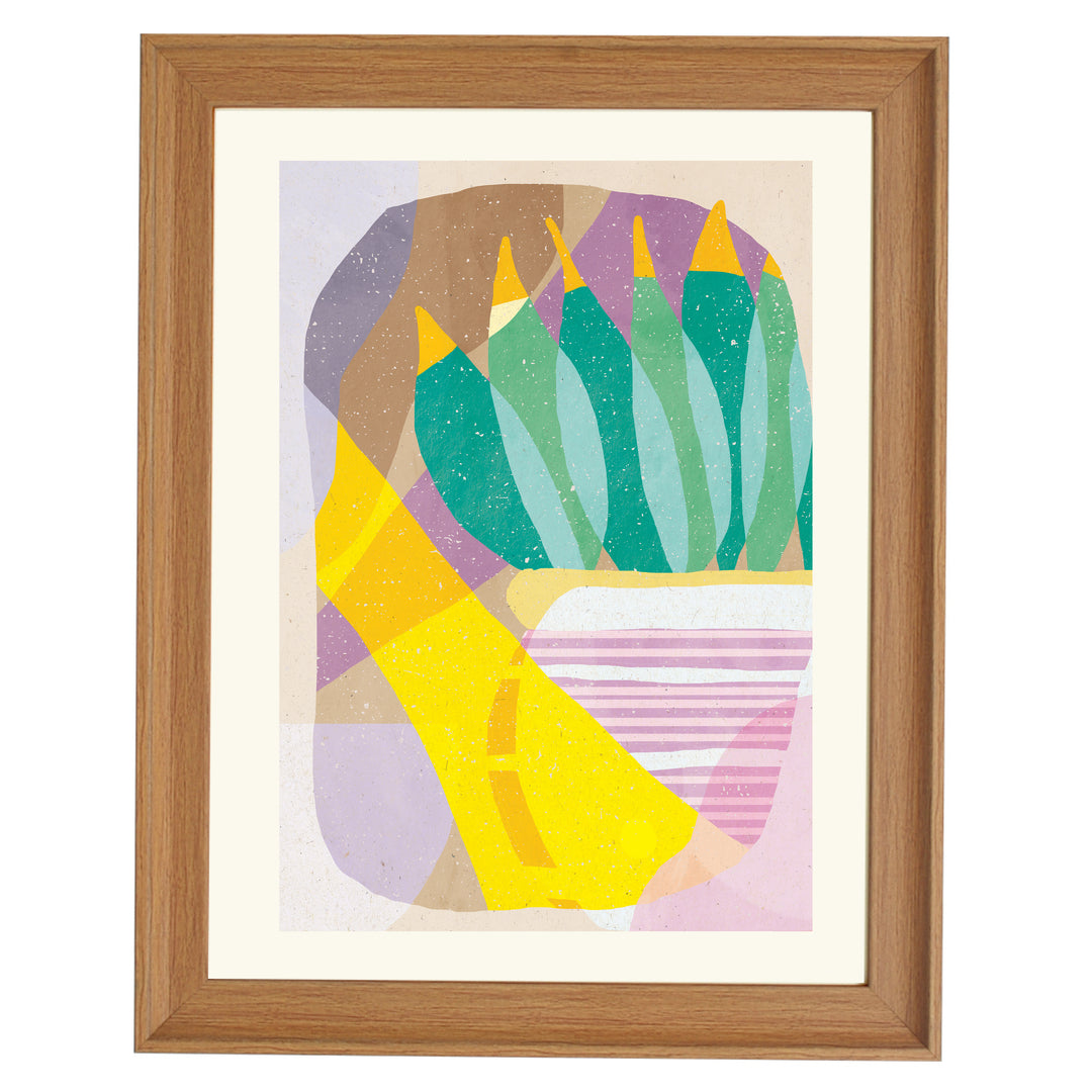 Plant in the Sun Art Print