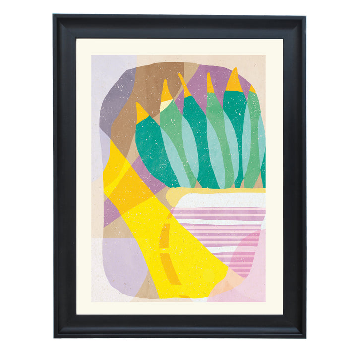 Plant in the Sun Art Print