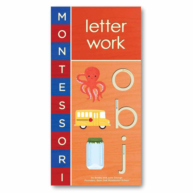 Montessori: Letter Work book