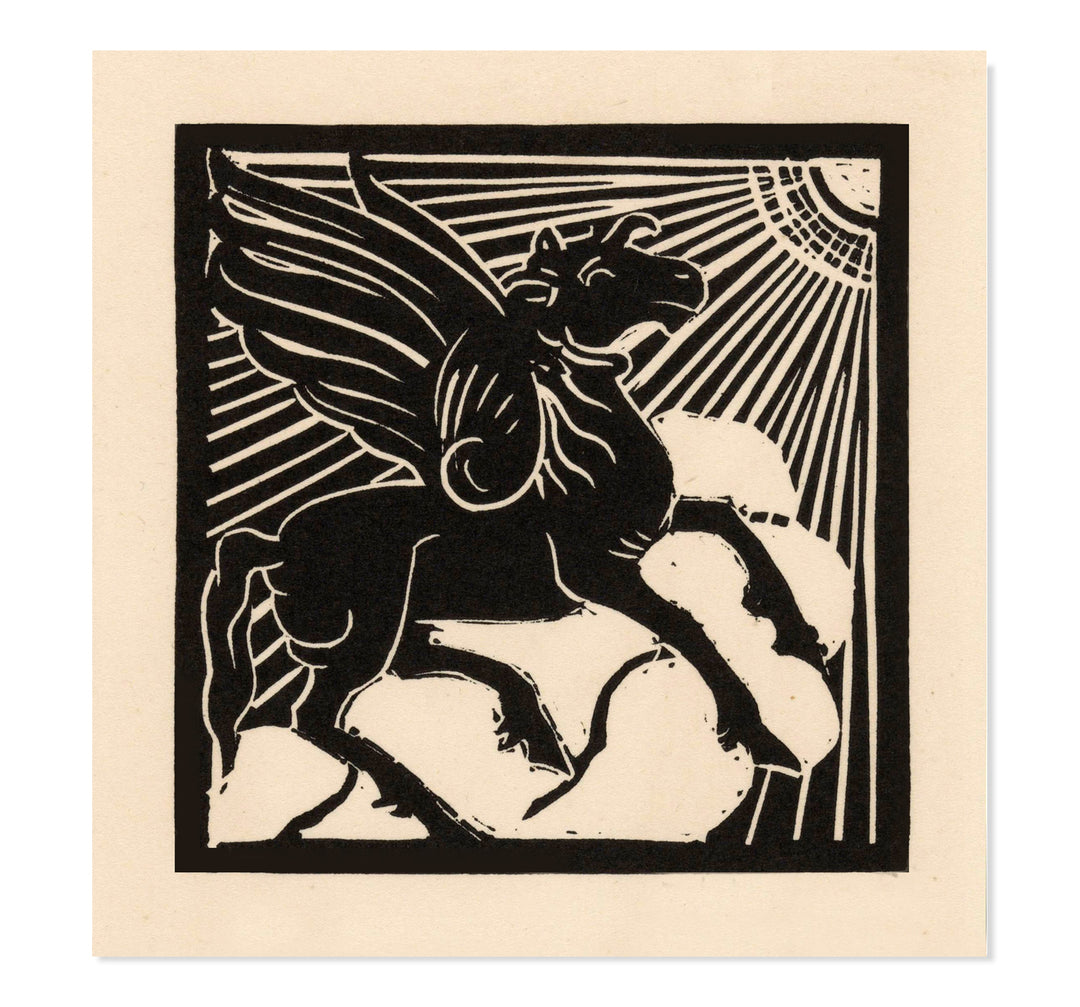 Winged Horse art print