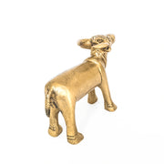 Handcrafted Cow Figurine in Brass