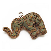Elephant Handmade Christmas Ornament