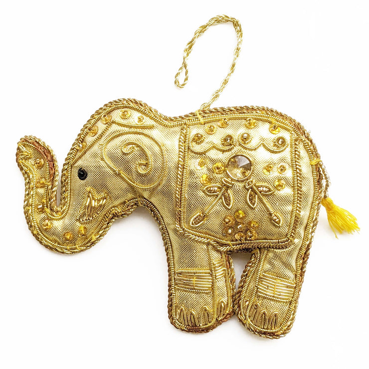 Elephant Handmade Christmas Ornament