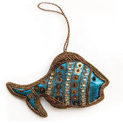 Handmade Fish Christmas Ornament