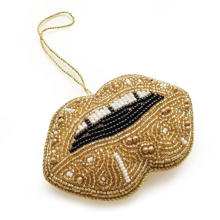 Lip Handmade Christmas Ornament