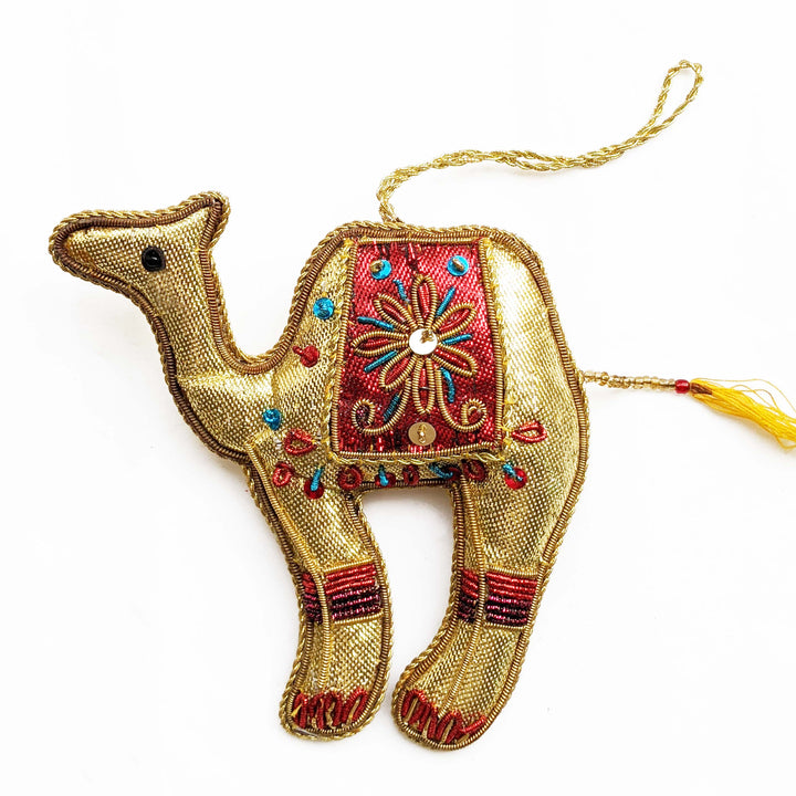 Handmade Camel Christmas Ornament