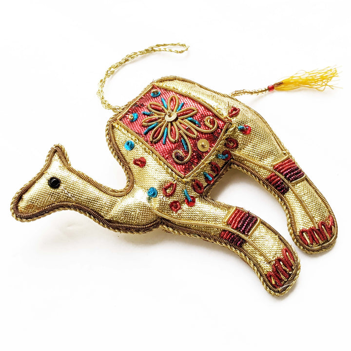 Handmade Camel Christmas Ornament