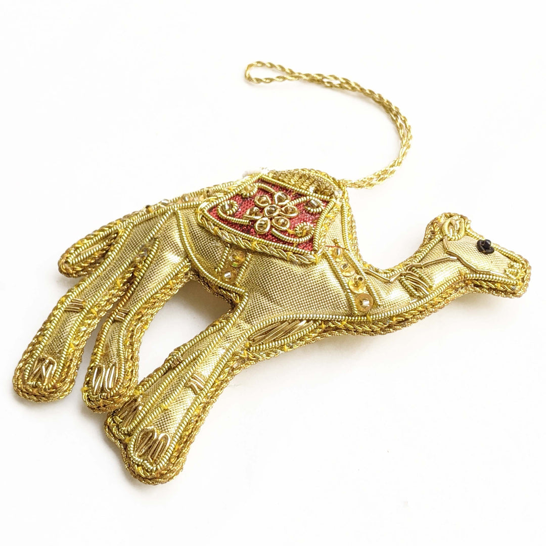 Handmade Camel Christmas Ornament