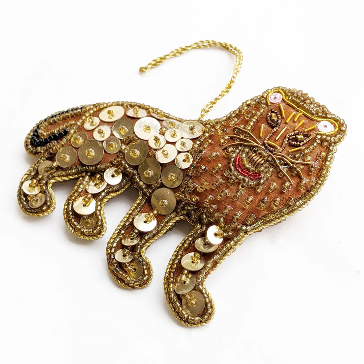 Lion Handmade Christmas Ornament