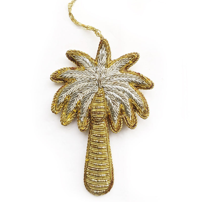 Palm Tree Handmade Christmas Ornament