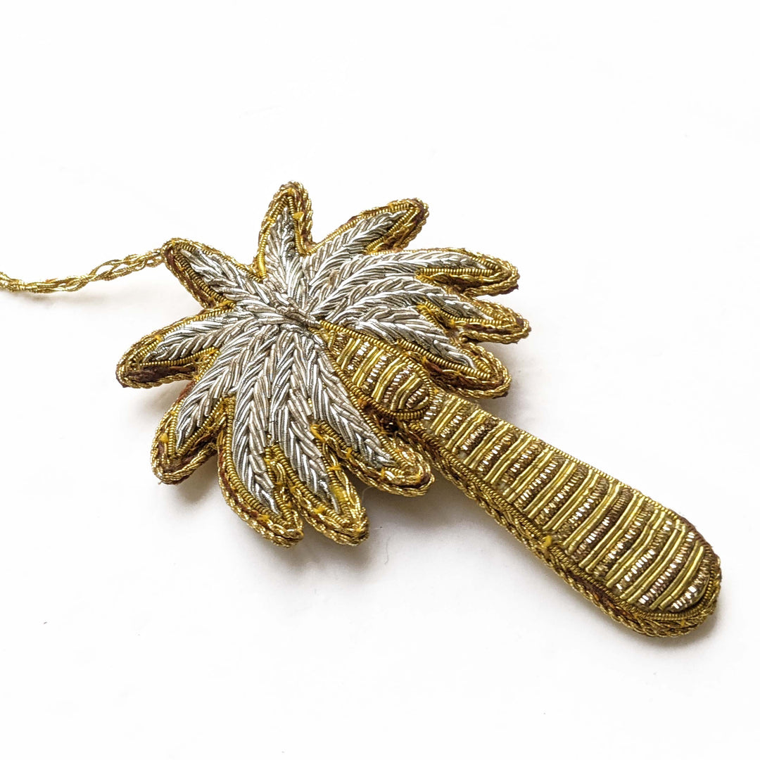 Palm Tree Handmade Christmas Ornament